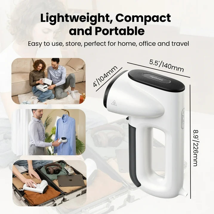STEAMIFY™ Pro Ferro a Vapore con Aspirazione – Pieghe via in Secondi