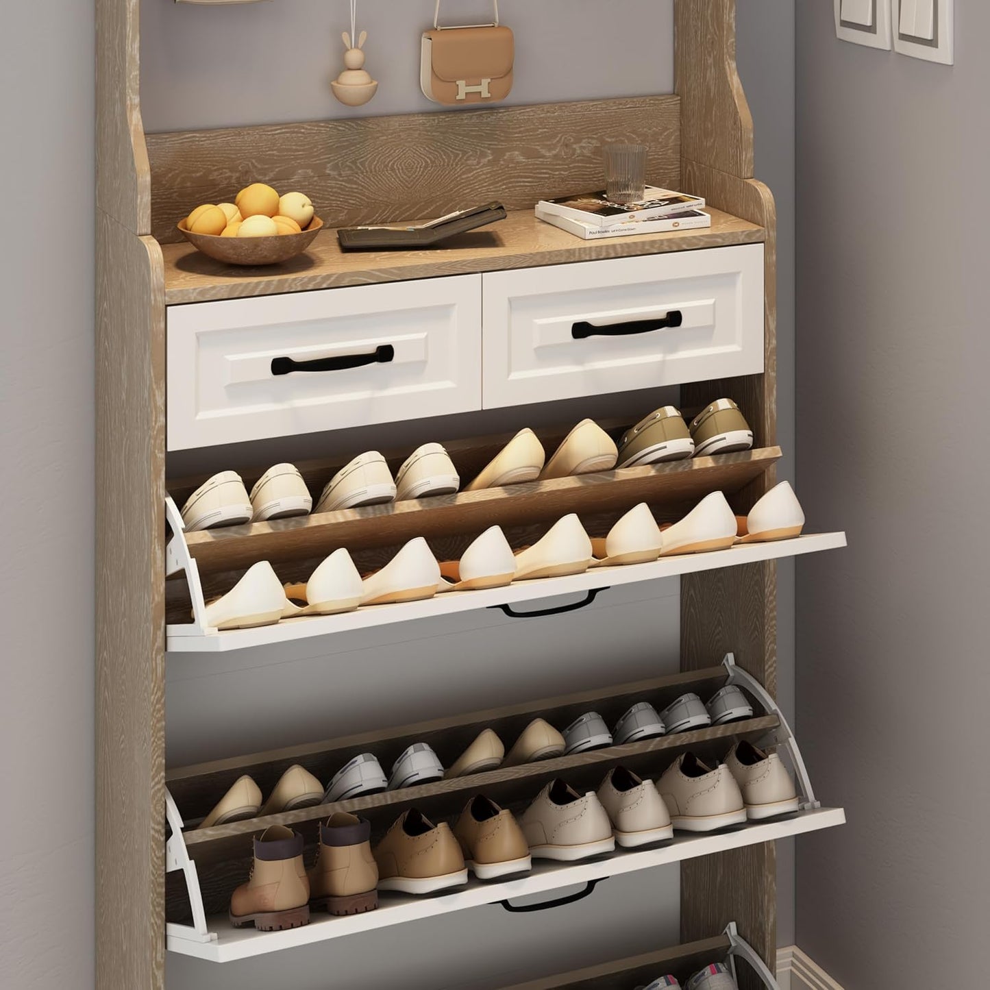Modern Shoe Cabinet - Space-saving and Stylish