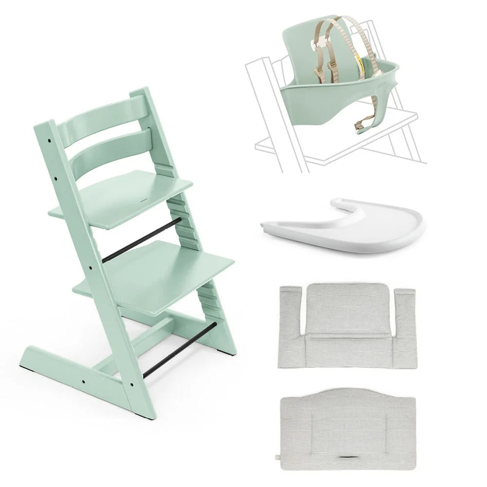 Tripp Trapp® High Chair² with Cushion and Tray – Complete Package