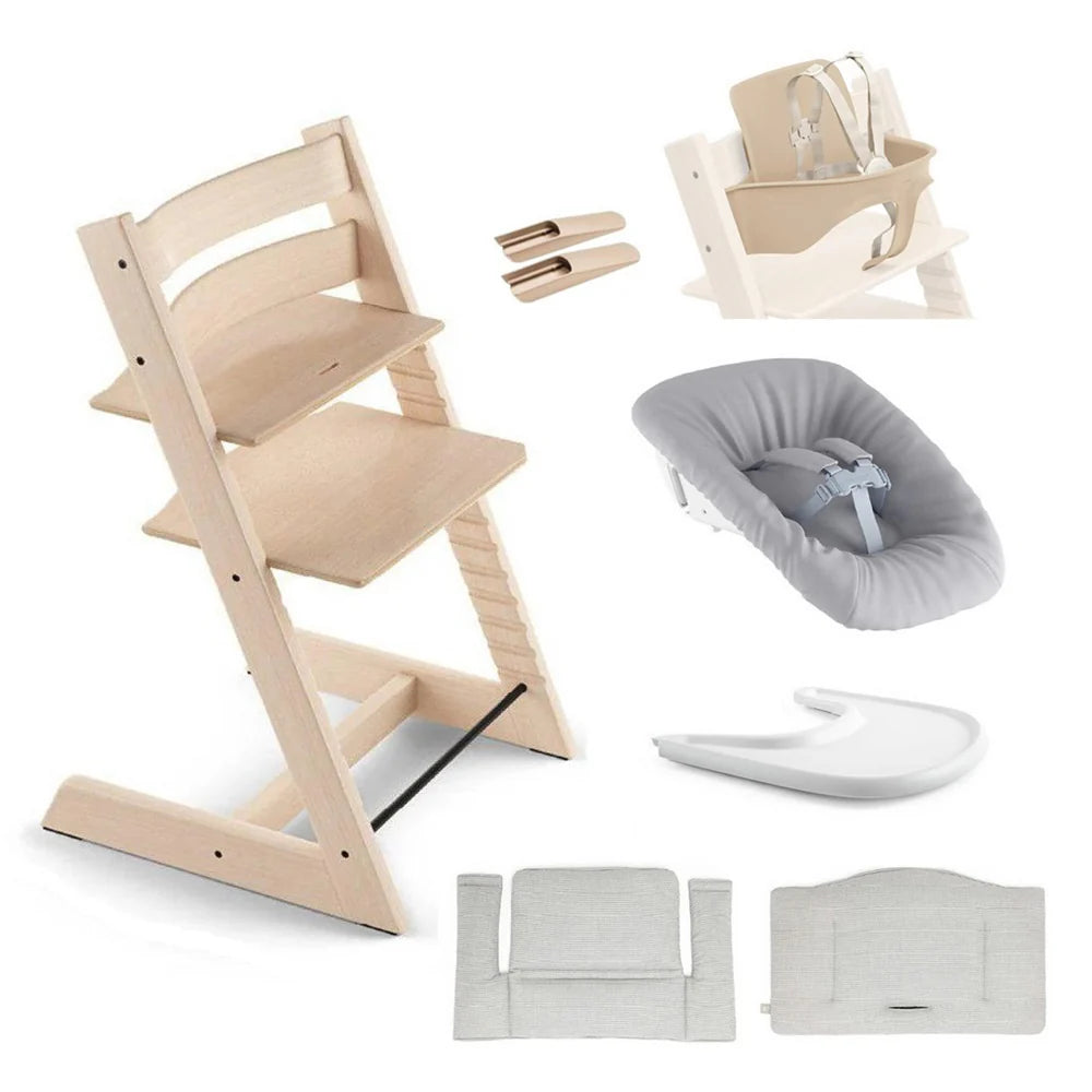 Tripp Trapp® High Chair² with Cushion and Tray – Complete Package