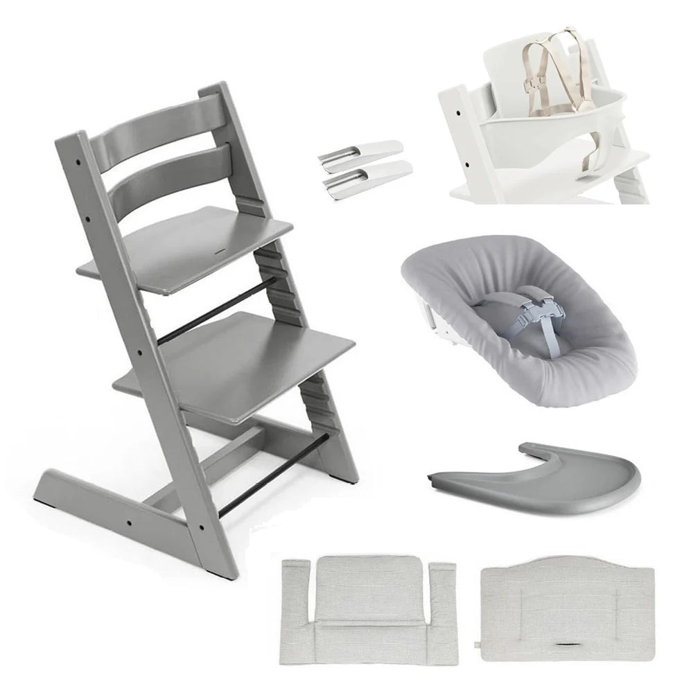 Tripp Trapp® High Chair² with Cushion and Tray – Complete Package