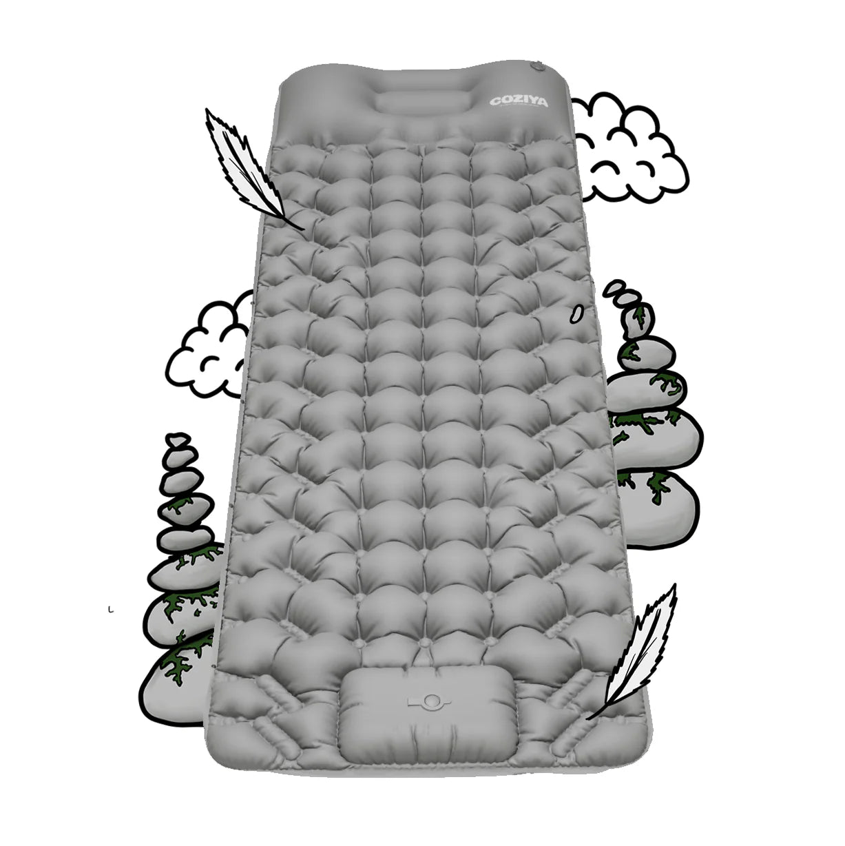 π Buy 2, Get 1 FREE : COZIYA INFLATABLE MATTRESS