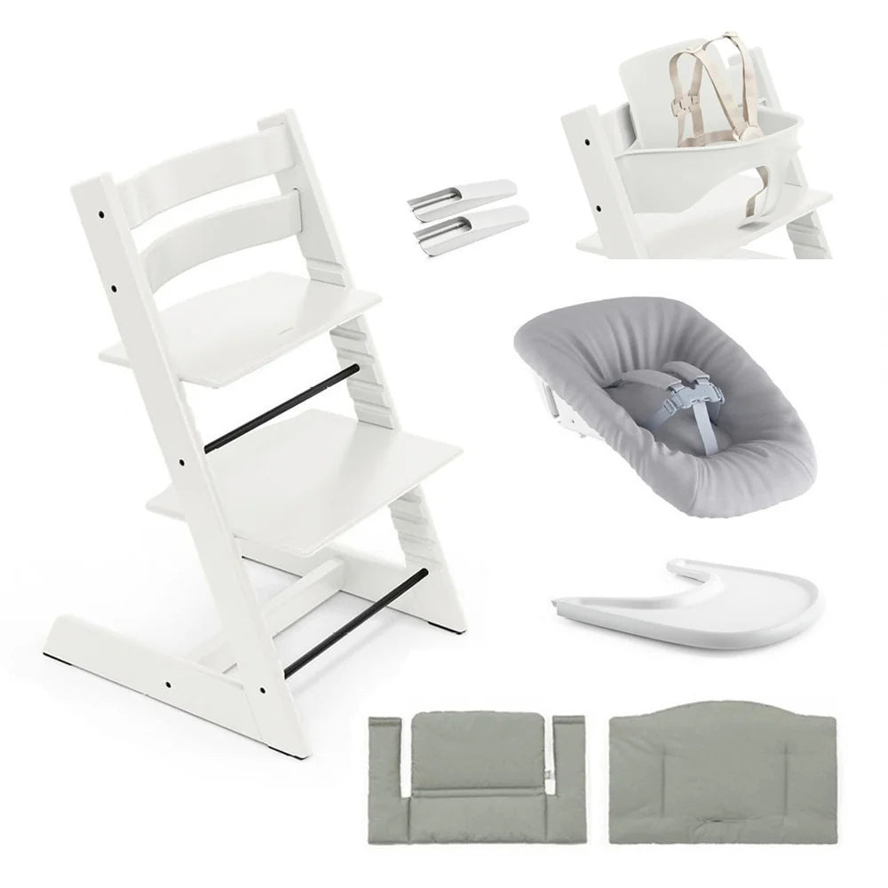 Tripp Trapp® High Chair² with Cushion and Tray – Complete Package