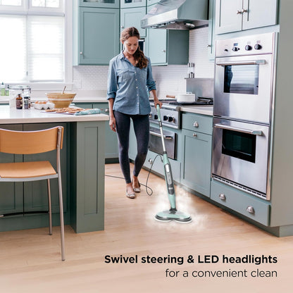 Shark® Steam & Scrub Mop – All-in-One with LED Lights, XL Tank & 8 Pads