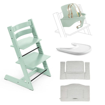 Tripp Trapp® High Chair² with Cushion and Tray – Complete Package