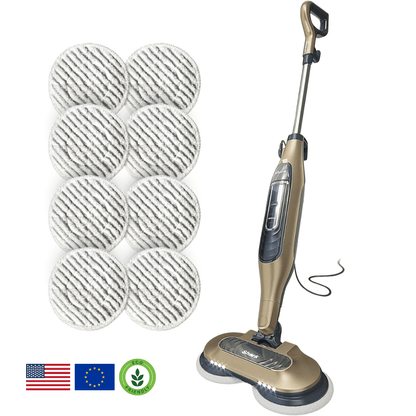 Shark® Steam & Scrub Mop – All-in-One with LED Lights, XL Tank & 8 Pads